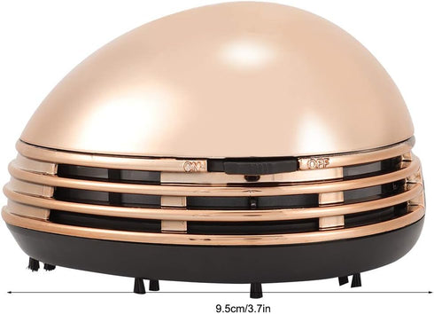 Desktop Vacuum Cleaner, Mini Table Dust Sweeper Cordless Tabletop Crumb Sweeper Portable Table Dust Vaccum Cleaner Ladybug Dust Sweeper Desk Clean...