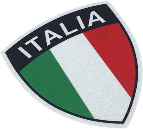 Car Styling Italy Flag Italia Car Sticker Decals Vinyl Tape Reflective 12x10cm...