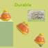 Baby Car Toys for Toddlers 1-3, 3 Pcs Pressing Baby Crawling Toy Car for Baby, Car Toddler Toy for Gifts to Boys and Girls (Duck)...