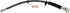 Dorman H380196 Rear Center Brake Hydraulic Hose Compatible with Select Ford Models...