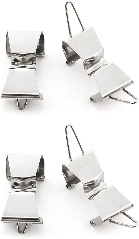 4pcs Stainless Steel Wet Canvas Clips Hold 2 Canvas Face to Face for Oil Painting Frame Art Supplies...