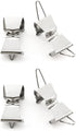4pcs Stainless Steel Wet Canvas Clips Hold 2 Canvas Face to Face for Oil Painting Frame Art Supplies...