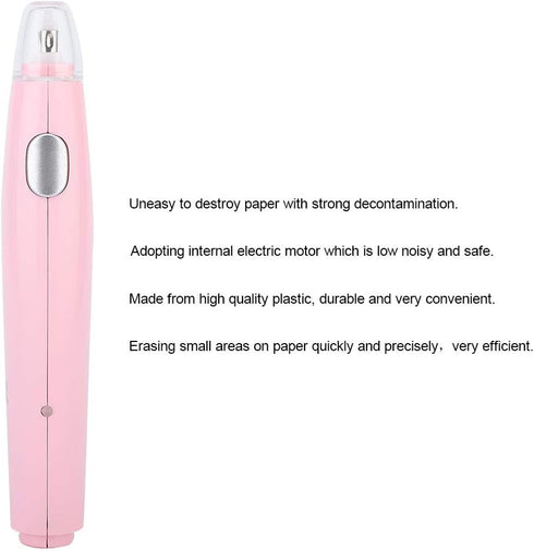 Electric Eraser Kit, Automatic Pencil Eraser Rechargeable Auto Rubbers Set 16 Refills Replacement Detailer Tool Artists Drafting Technical Drawing...