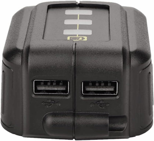 USB Charger for Dewalt 10.8V - 20V Battery, Power Tool Battery Charger Adapter (Battery Not Included)...