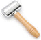 Leather Roller Tool Leather Press Edge Creaser and Smoother Leather Stamping Tools Glue Laminating Roller with Wooden Handle Platen Tool for Handm...