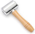 Leather Roller Tool Leather Press Edge Creaser and Smoother Leather Stamping Tools Glue Laminating Roller with Wooden Handle Platen Tool for Handm...