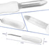Oyster Shucking Knife and Gloves Set Included 2pcs Oyster Shucker Opener New Haven Style, Cut Resistant Glove Professional Guard (1Cloth+1Squeezer...