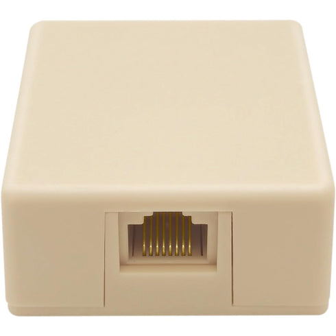 RJ31X Phone Jack Telephone Terminal Block with Shorting Bar Surface Mount 8 Screw Terminals to RJ31X 8P8C Female...