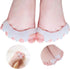 GloDeals Bunion Corrector 6 PCS Kids Toe Separator, Kids Toe Separator Soft Gel Bunion Pad&Spacer Kit Bunion Cushions Drift Pain Pads for Feet Ove...