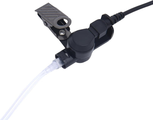 TC-320 2.5mm Acoustic Tube Earpiece with Mic PTT Walkie Talkie Ear Piece Surveillance Headset for Motorola Talkabout T200 T200TP T260 T400 T460 T6...
