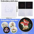 BERYA 5 Set Embroidery Kit for Adult Beginners, Stamped Cross Stitch Kit with Mushroom Pattern, Hoops, Color Threads, Tools and Easy to Follow Ins...