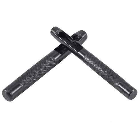 Spurtar Hollow Punch Set (6 pcs) Heavy Duty Round Leather Punch Set Kit Hole Punch Set Punch Cutter Tool for Watch Belt Cloth Leather Gaskets with...