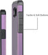 J&D Heavy Duty Dual Layer Hybrid Shock Proof Protective Rugged Bumper Case for Samsung Galaxy S8 Active, Purple...