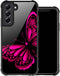 ZHEGAILIAN Case Compatible with Samsung Galaxy S21 Case,Pink Butterfly Case for Galaxy S21 Women Girls,Shockproof Dropproof Case for Samsung S21 C...