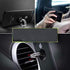 2Pcs Cell Phone Ring Holder, 3 in 1 Universal Phone Ring Stand Car Holder, Finger Grip Phone Holder and Tablet Stand Car Vent Phone Mount (Silver)...