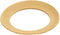 uxcell Air Compressor Compression Piston Ring Replacement Part 34mm OD 23mm ID 0.8mm Thickness, Yellow...