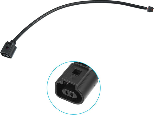X AUTOHAUX 4pcs 7P0907637 Car Front Disc Brake Pad Wear Sensor Brake Pad Wear Indicators for Volkswagen Touareg 2011-2016...