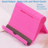 Cell Phone Stand for Desk 2 Pack Mobile Phone Holders Desktop Tablet Stand, Foldable Phone Dock Universal Adjustable Tablet Stand for Desk Compati...