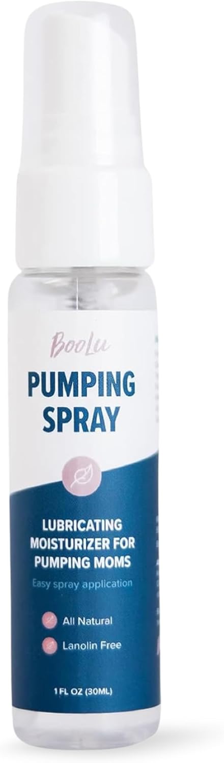 Breast Pump Flange Spray | Helps Sore Nipples & Clogged Milk Ducts | Skin Lubricant for Breast Pumping | Apply Pumping Spray Directly to Shields |...