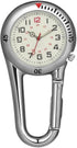 NICERIO Clip-on Fob Watch,Night Light Alloy Watch Ideal for Doctors Nurses Rock Climbing Mountaineering (White)...