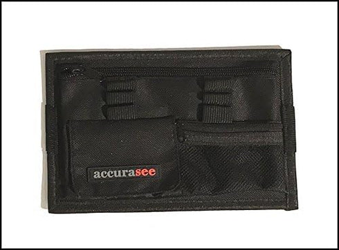Accurasee Sketch Caddie for Artist - Art Supply Carrier with Elastic Band Attachment for Portfolio Sketch Book, Art Binder, Notebook, Art Organize...
