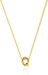 Small Letter Necklace,Dainty Gold Initial Necklaces 14K Gold Plated Personalized Tiny Initial Pendant Necklace Cute Letter Name Choker Necklaces f...