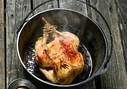 CAMPINGMOON Round Cooling Rack Roasting Rack for Baking Stainless Steel W24 Diameter ?9.5inch/?24cm...