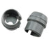 50pcs 1/2 Inch Non-Metallic Cable Connector - Snap Style Installation - Labor Saving, for Confined Areas - Single Cable 14/2-10/3 - Two Cables 14/...