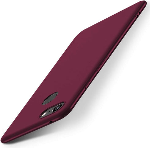 X-level, Google Pixel 3 XL Case-Guardian Series, Soft TPU Matte Finish, Ultra-Thin Light Protective Back Cover, WineRed...