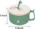 Microwave Ramen Bowl with Handles,Soup Bowl with Lid and 304 Stainless Steel Liner Heat insulation and anti scalding,for Soup and Instant Noodles,...