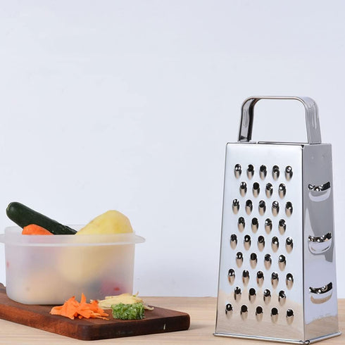 SHERCHPRY Cheese Slicer Cheese Slicer Box Grater Cheese Graters Stainless Steel Vegetable Shredder Mandoline Slicer Nuts Kitchen Slicer Shredder Z...