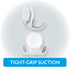 SlipX Solutions Patented On The Dot Power Lock Suction Cup Hook, Razor Holder & Phone Cradle (Perfect for Shower & Mirror, Holds 11 lbs, 2 Pack)...