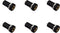 Maxmoral 6PCS Stereo Panel Mount Jack 3.5mm Audio Video Jack Socket Stereo Solder Panel Mount Jack Connector Headphone Jack Connector, Black...