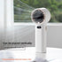 Portable Handheld Fan,Speed(1-100) Adjustable Turbo Mini Fan,3600mAh USB Rechargeable Personal Fan USB Mini Face Fan,Digital Display,Gifts for Wom...