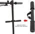 Scooter Bars, Electric Scooter Child Handlebar, Kids Scooter Handle Grips, Black Stainless Steel Adjustable Protect Safety Electric Scooter Handle...