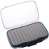 Aventik Fly Fishing Box Jig Box Waterproof Streamer flies Case Double Sided Clear Lid Storage Lure Case Light Weight Saltwater Freshwater?Foam ins...