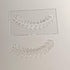 Set of 2 Baseball Print Stencil,Bleached Shirt Stencil, Baseball Acrylic Stencil for T-shirt Stencil,Sublimation Crafting (7'')...