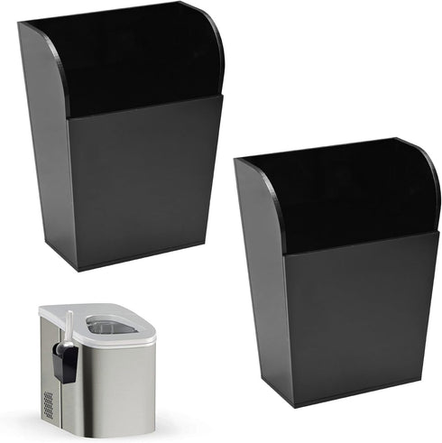 2 Pack Black Ice Scoop Holder, Ice Maker Scoop Holder for Counter Top Ice Makers and Machines...