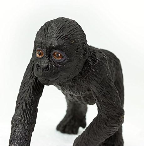 Safari Ltd. Lowland Gorilla Baby Figurine - Lifelike 3.3" Wildlife Figure - Educational Toy for Boys, Girls, and Kids Ages 3+...