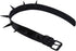 Unisex Multicolor Simulated Leather PU Black-tone/Silver-tone Spikes Rivets Spiked Punk Rock Gothic Choker Collar Necklace...