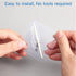 Adhesive Wall Hooks for Hanging Heavy Duty 13lbs, No Damage Picture Frames Hangers for Home and Office, Sticky Hooks for Kitchen Bathroom, Transpa...
