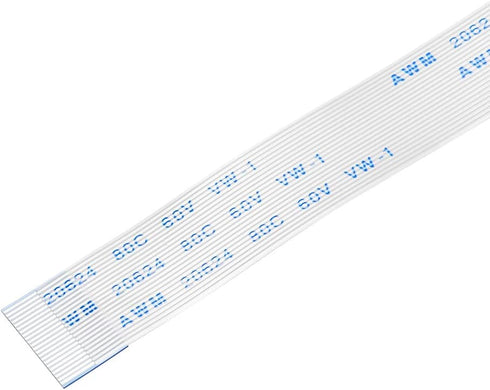 uxcell Flexible Flat Cable, 22 Pins 0.5mm Pitch 150mm FPC FFC Flexible Ribbon Cable for LCD TV DVD Player Laptop 20Pcs (A Type)...