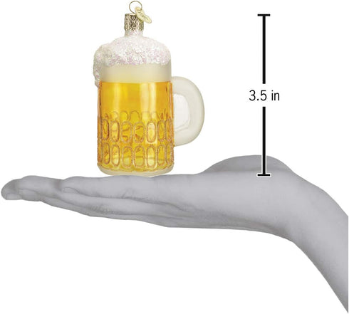 Old World Christmas Craft Beer Collection Glass Blown Ornaments for Christmas Tree, Mug...