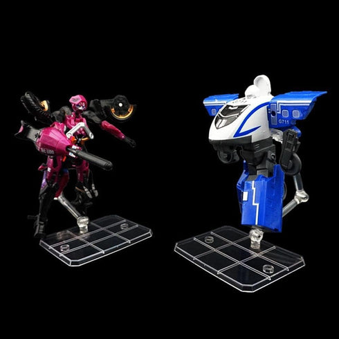 Action Figure Stand, Doll Model Display Holder Base Doll Support Stand Compatible with HG RG SD SHF Gundam 1/144 Toy Collectible Display and Stora...