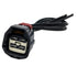 Compatible with Ford Mustang 2010-2015 Engine Cooling Fan Motor Connector Wire Harness Plug...