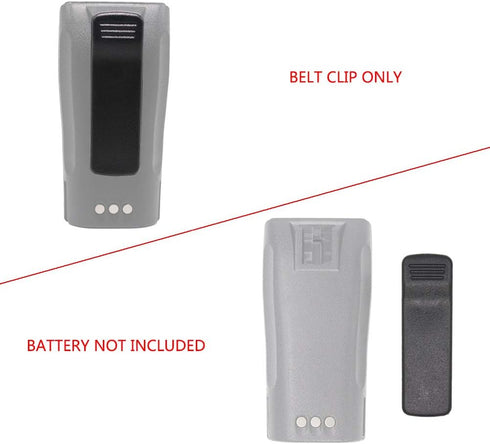 HLN8255 Belt Clip for NNTN4497 NNTN4970 PMNN4251 CP200 CP340 CP360 CP380 EP450 PR400 (2PCS)...