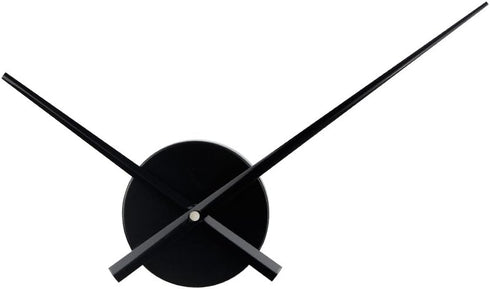 Timelike DIY Large 3D Clock Hands Wall Art Decor Quartz Clock Mechanism Accessories (Black)...