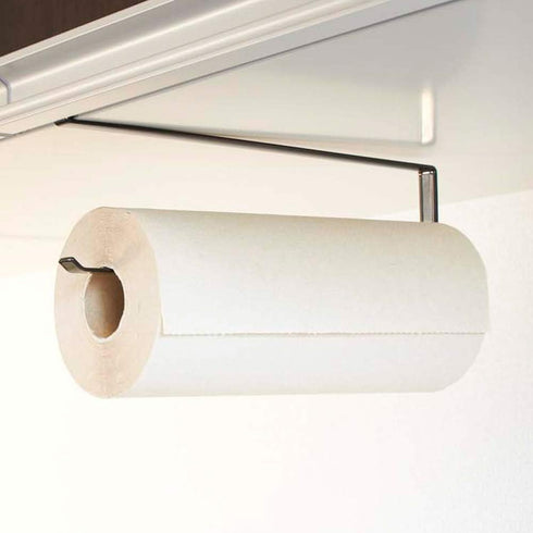 Yamazaki 7116 Under Cabinet Kitchen Paper Holder, Black, Approx. W 0.6 x D 10.2 x H 3.7 inches (1.5 x 26 x 9.5 cm), Tower...