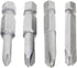 Utoolmart Y Shape Screwdriver Bits, Y1+Y2+Y3+Y4 Magnetic Y Shape Head Magnetic Screw Driver Bit, with 1/4 Inch Hex Shank, 50mm Length S2 Steel Scr...