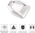 Car Gear Shift Knob Panel Cover Trim Frame for Alfa Romeo Stelvio 2020-2024 ABS Chrome Car Accessories...